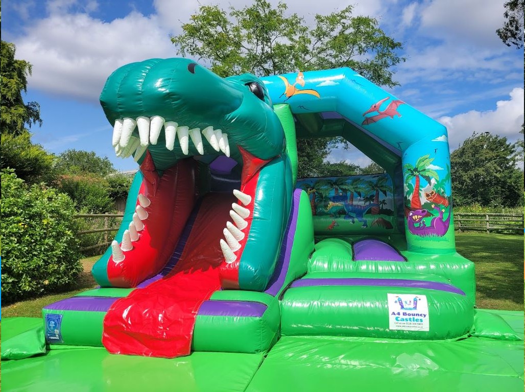 Hire this 3D Single Head Dino Front Slide Combi