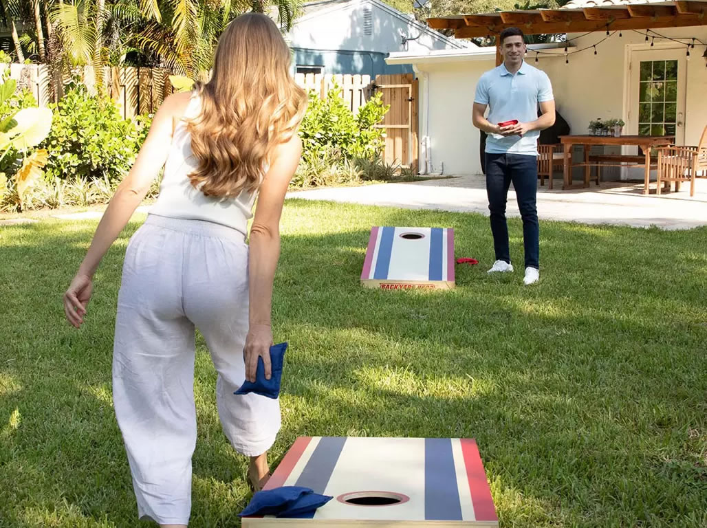 Hire this Corn hole beanbag game