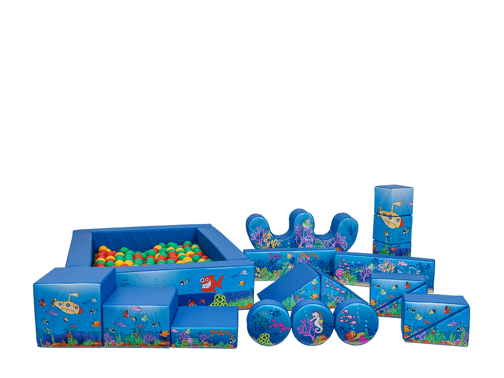 Hire this Ocean Soft Play Set (19pcs)